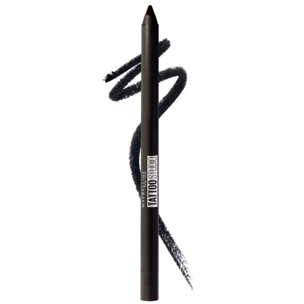 Tattoo Studio Waterproof Long Wearing Pencil Eyeliner, Deep Onyx