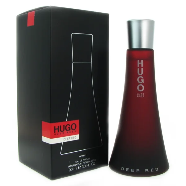 HUGO BOSS Deep Red Eau de Parfum Perfume for Women, 3 Oz Full Size